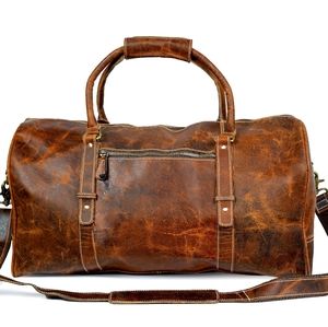 Leather Travel Bag
